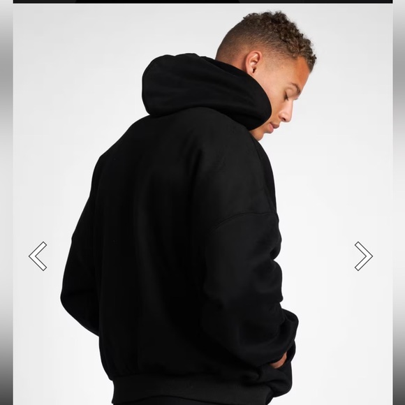 Black Comfrt Hoodie Unisex Size M NWT - Picture 2 of 9